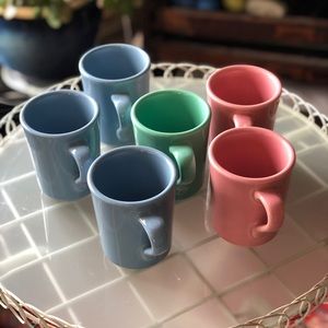 Homer Laughlin Dining | Vintage Homer Laughlin HLC USA Multiple Colors Mugs 10oz